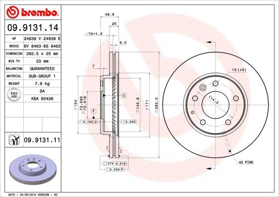 Brembo 09.9131.11
