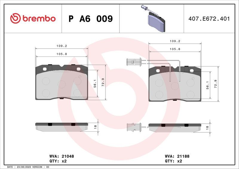 Brembo PA6009