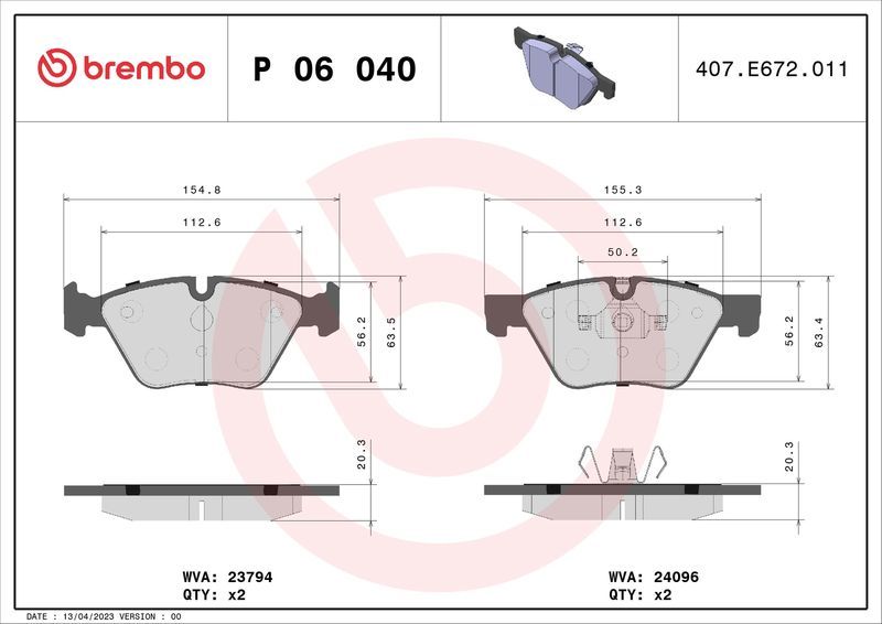 Brembo P06040