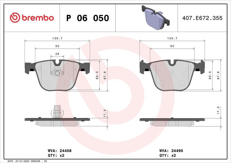 Brembo P06050