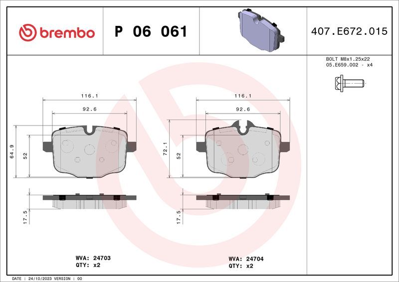 Brembo P06061