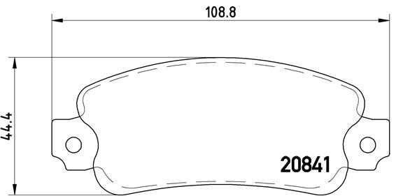 Brembo P23014