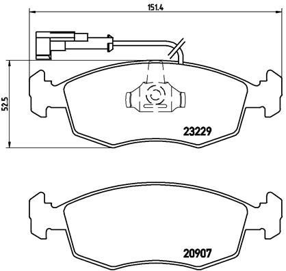 Brembo P23063