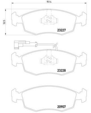 Brembo P23076