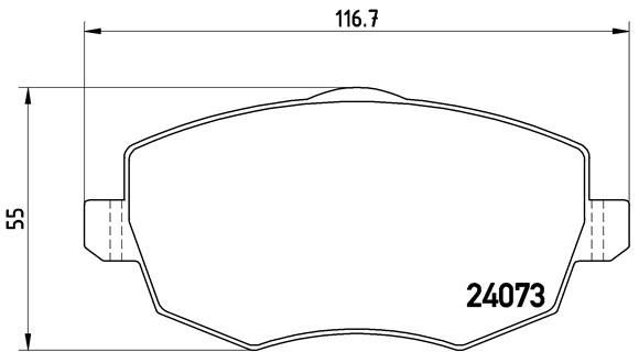 Brembo P23095