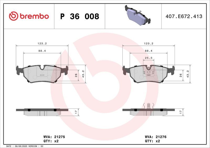 Brembo P36008