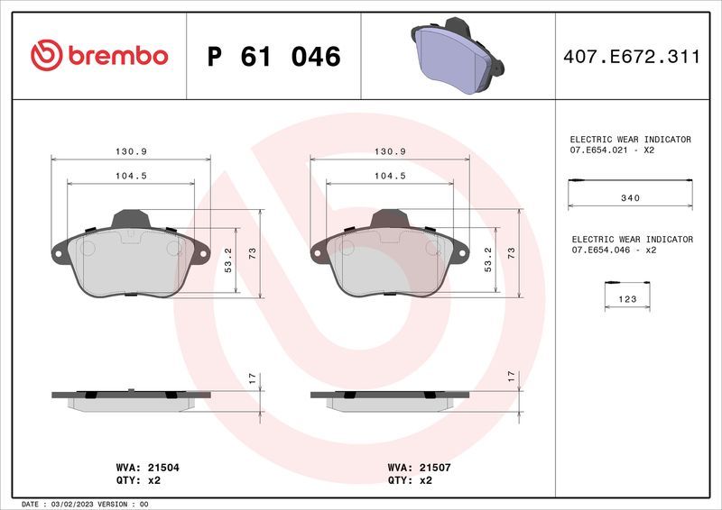 Brembo P61046