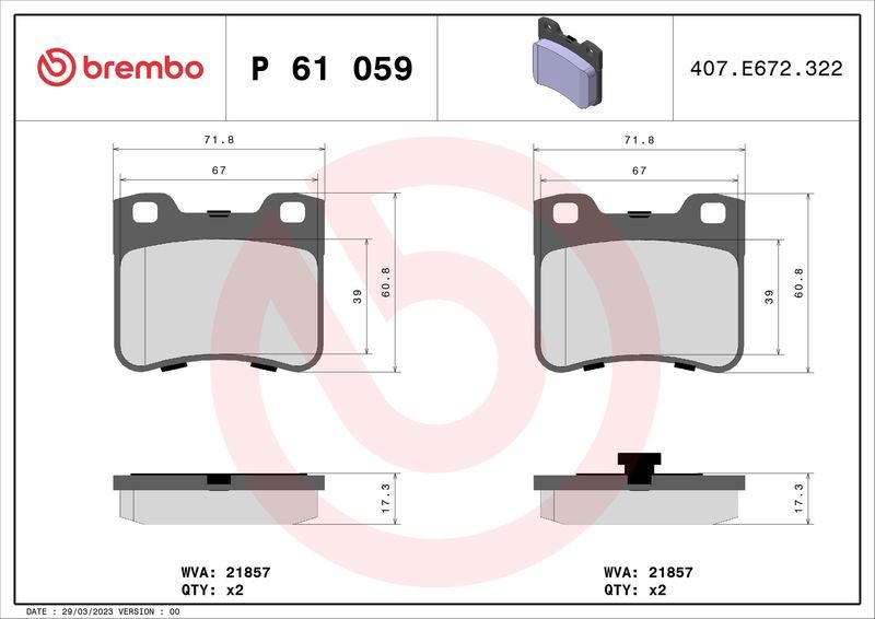 Brembo P61059