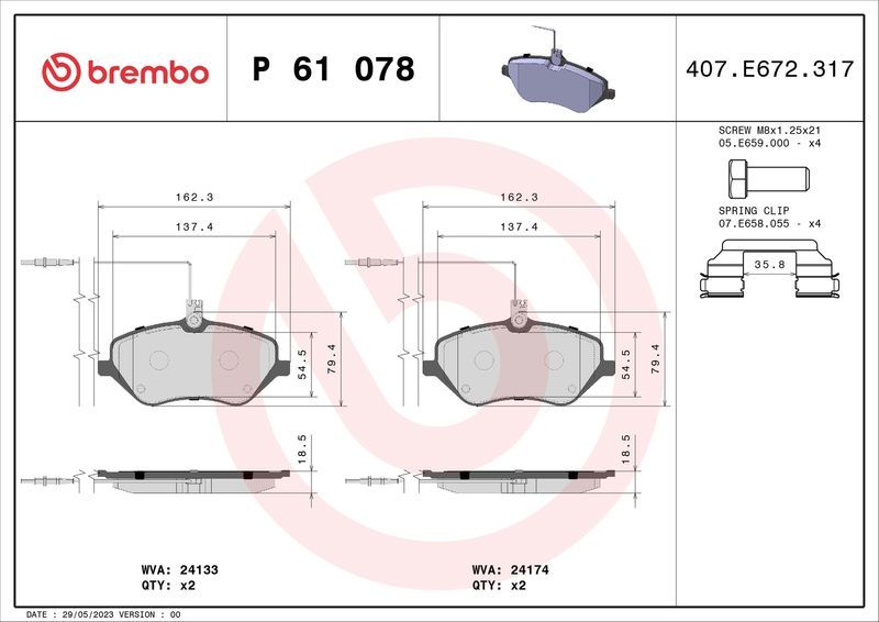 Brembo P61078