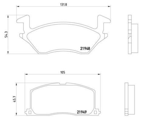 Brembo P83022