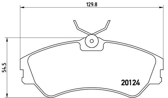 Brembo P85028