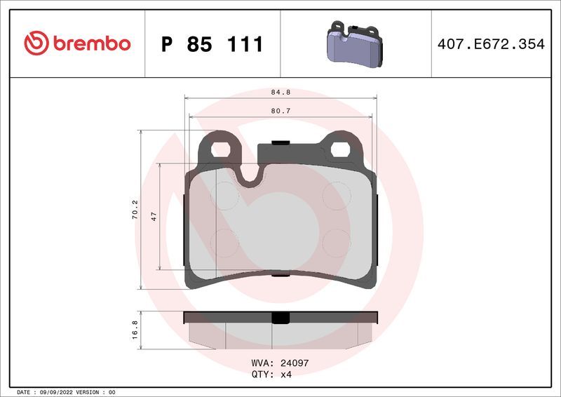 Brembo P85111