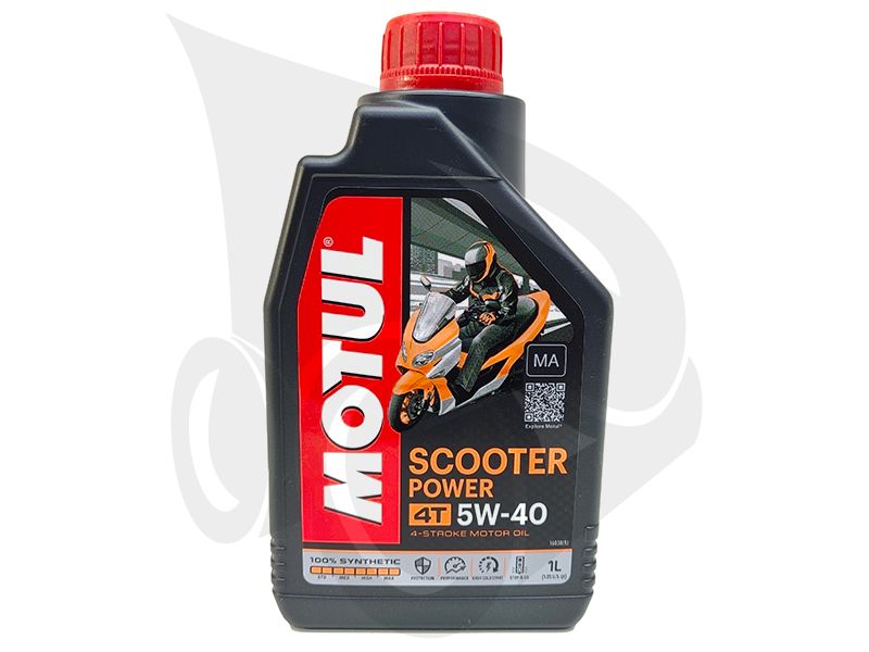 Motul Scooter Power MA 4T 5W-40, 1L