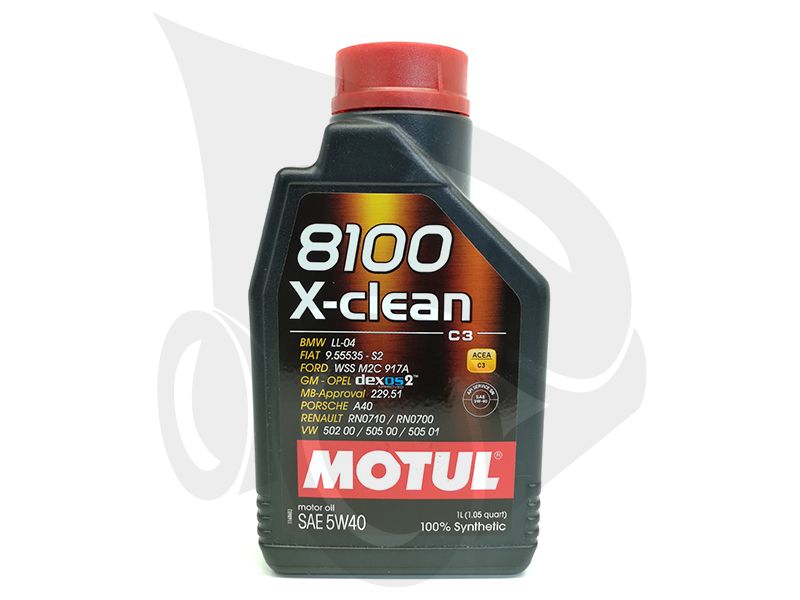 Motul 8100 X-clean 5W-40, 1L