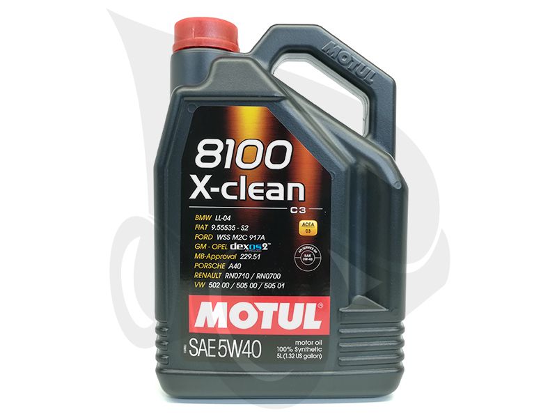Motul 8100 X-clean 5W-40, 5L