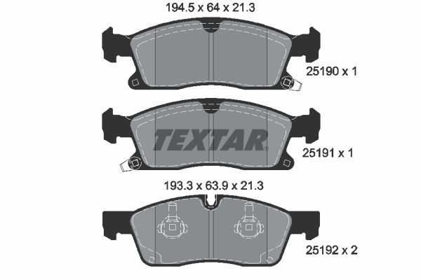 Textar 2519001