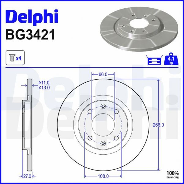 Delphi BG3421