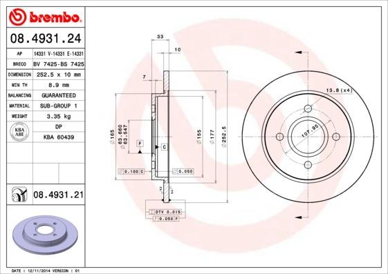 Brembo 08.4931.24