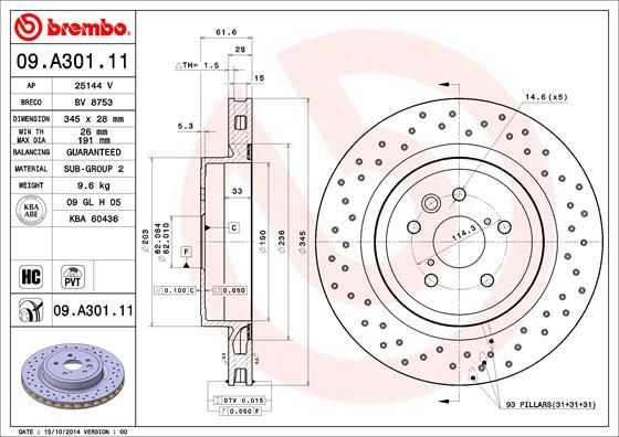 Brembo 09.A301.11