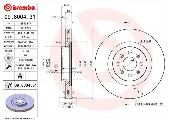 Brembo 09.8004.31