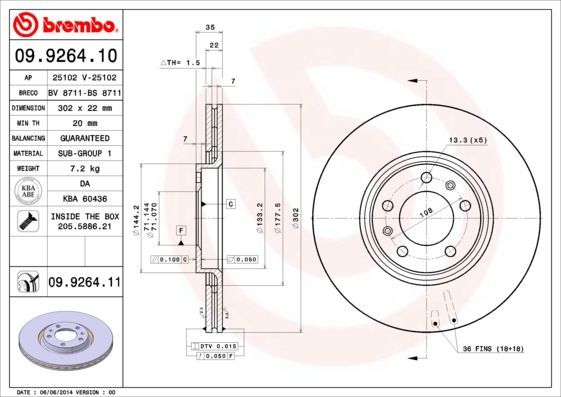 Brembo 09.9264.10