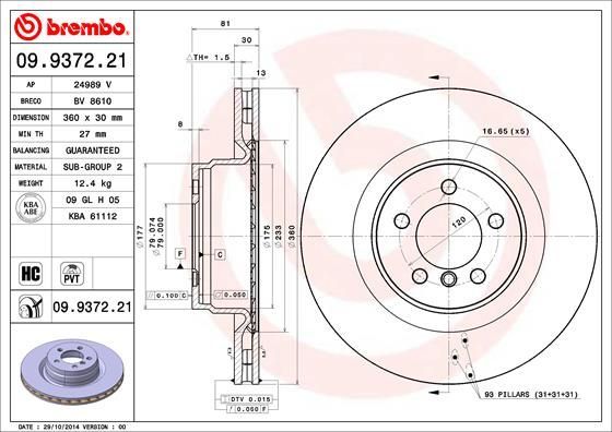Brembo 09.9372.21