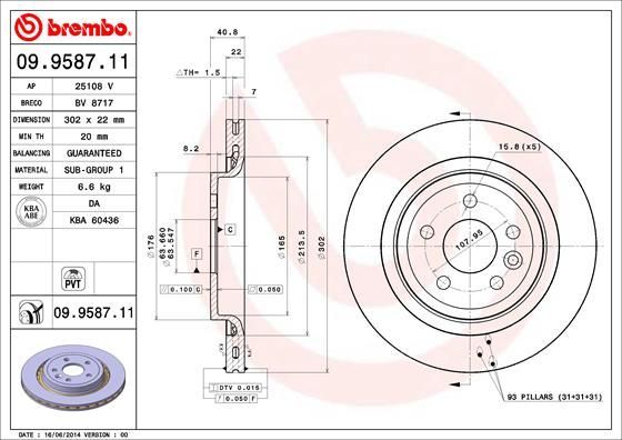 Brembo 09.9587.11