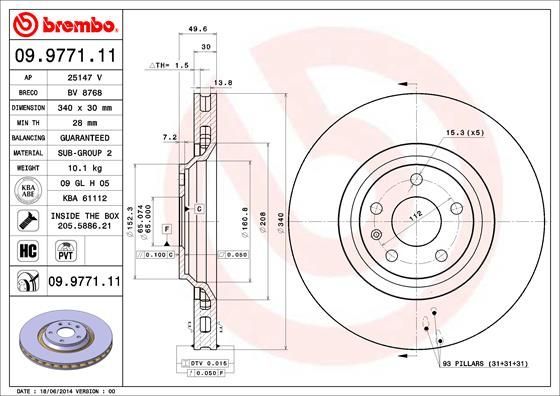 Brembo 09.9771.11