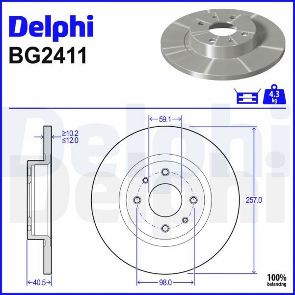 Delphi BG2411