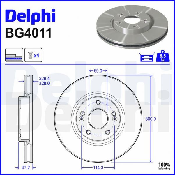 Delphi BG4011