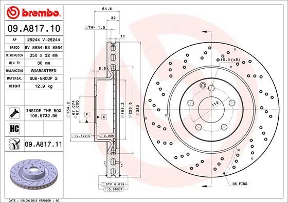 Brembo 09.A817.11