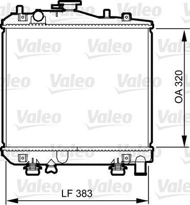Valeo 735079 - Chladič vody -
