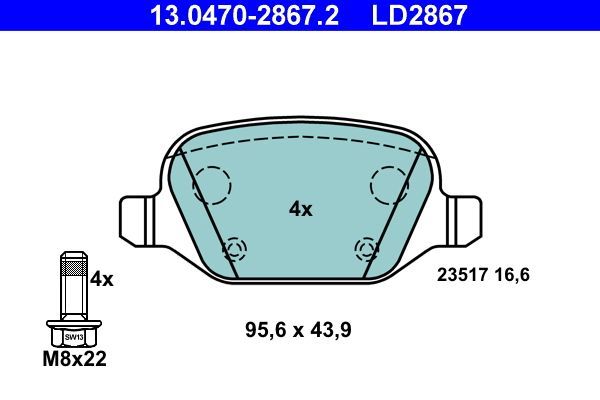 ATE 13.0470-2867.2