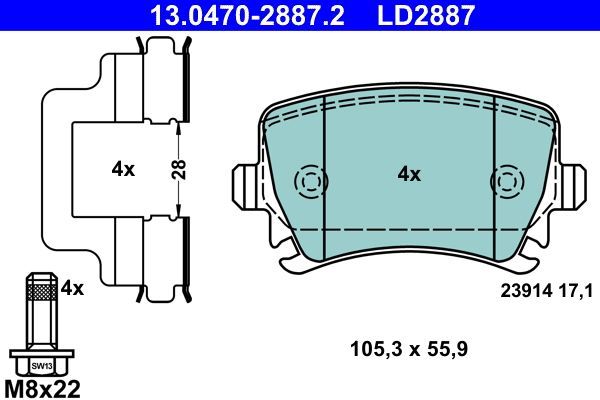 ATE 13.0470-2887.2