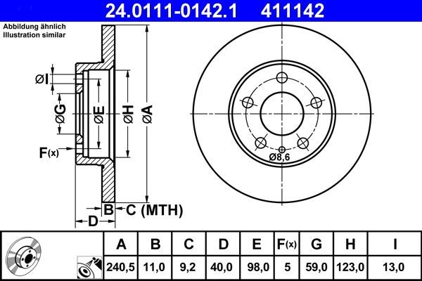 ATE 24.0111-0142.1