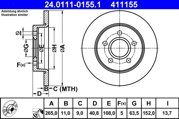 ATE 24.0111-0155.1