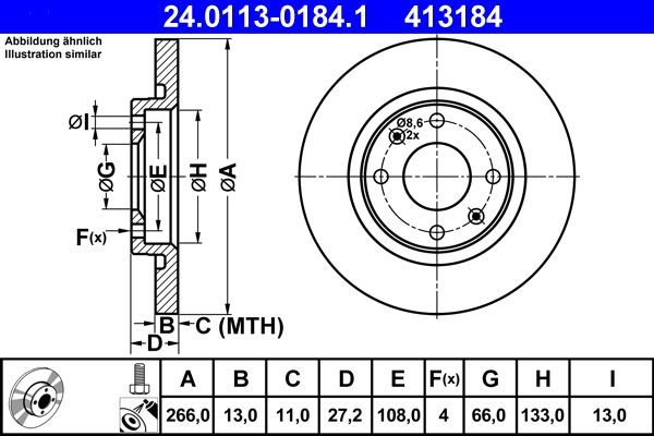 ATE 24.0113-0184.1