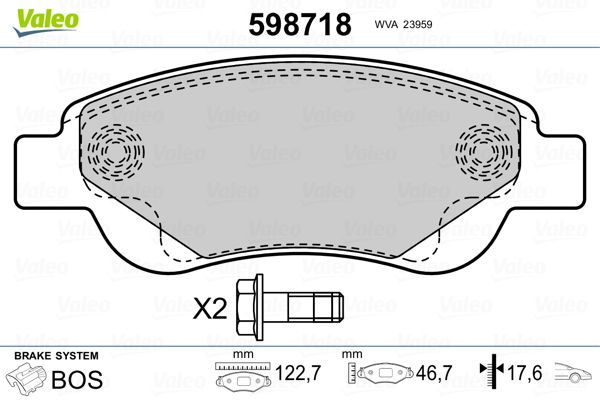 Valeo 598718