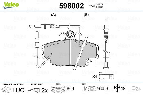 Valeo 598002