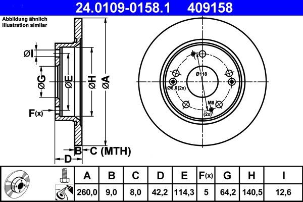 ATE 24.0109-0158.1