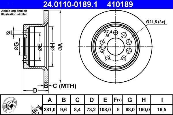 ATE 24.0110-0189.1