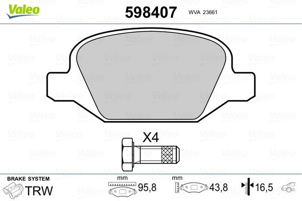 Valeo 598407