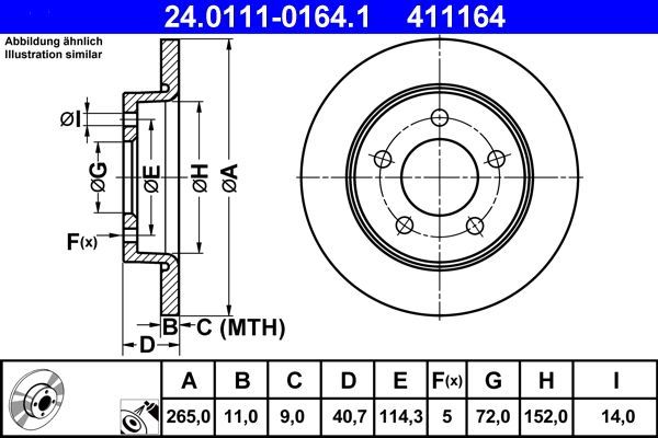 ATE 24.0111-0164.1