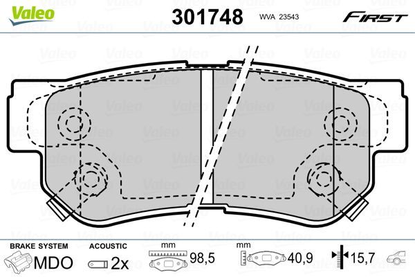 Valeo 301748