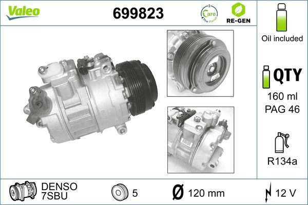 Valeo 699823 - Kompresor -