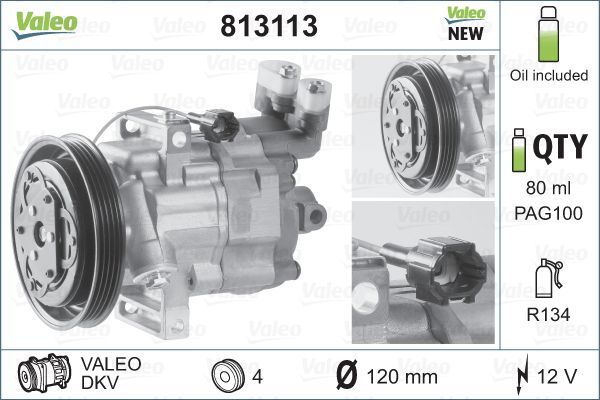 Valeo 813113 - Kompresor -