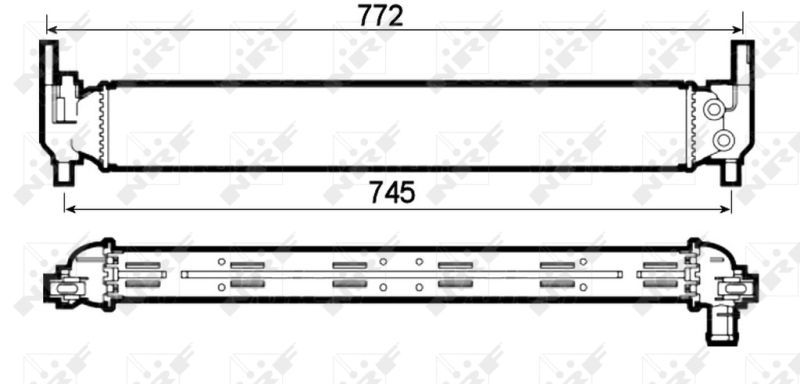 NRF 53126 - Chladič vody -