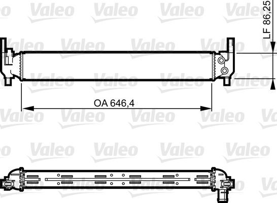 Valeo 735310 - Chladič vody -