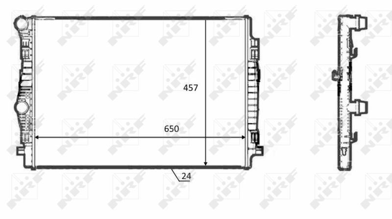 NRF 58392 - Chladič vody -