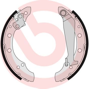 Brembo S 85 511 - Brzdové čeľuste -